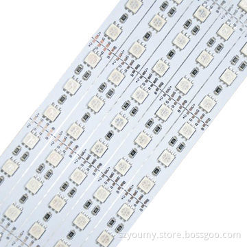 LED Bar Lights, 1M 72 LEDs SMD 5050, 12V RGB Hard Strips, 2-year Warranty